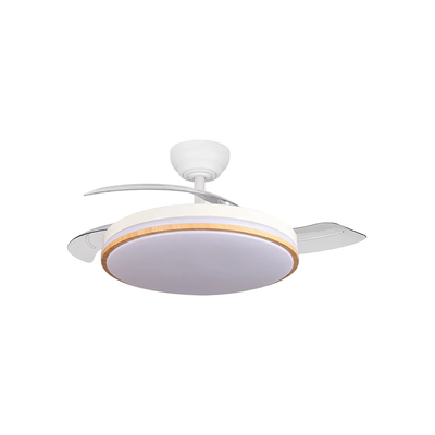 FABRILAMP Ventilador De Techo Dc Relampago Blanco Led Cct Regulable Control Remoto Con Temporizador Y Memoria, Ultra Silencioso FABRILAMP Ventilador De Techo Dc Relampago Blanco Led Cct Regulable Control Remoto Con Temporizador Y Memoria, Ultra Silencioso
