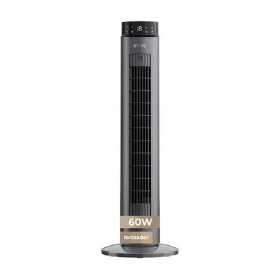 Ventilador De Torre Evvo V60, 60w, Función Ionizador, Pantalla Led, Mando A Distancia, Temporizador Ventilador De Torre Evvo V60, 60w, Función Ionizador, Pantalla Led, Mando A Distancia, Temporizador