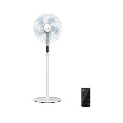 Ventilador De Pie Silencioso Blanco 25w Universalblue Ventilador De Pie Silencioso Blanco 25w Universalblue