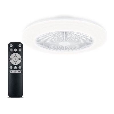 Philips Lighting Ventilador De Techo Amigo Con Luz Led Y Mando Blanco Philips Lighting Ventilador De Techo Amigo Con Luz Led Y Mando Blanco