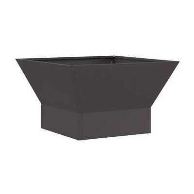 vidaXL Fogón - Acero galvanizado en frío, 60x60x35cm vidaXL Fogón - Acero galvanizado en frío, 60x60x35cm