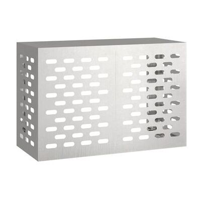 vidaXL - 90x40x60 cm - Plateado - Cubierta de aire acondicionado vidaXL - 90x40x60 cm - Plateado - Cubierta de aire acondicionado