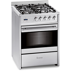 Cocina De Gas G610x St Nat, 4 Fuegos, Horno Gas, Acero Inoxidable, 60x60, Meireles Cocina De Gas G610x St Nat, 4 Fuegos, Horno Gas, Acero Inoxidable, 60x60, Meireles
