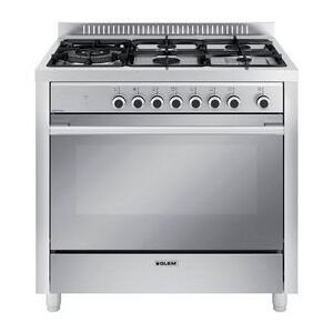 Glem Cocina Mixta 104l 5 Fuegos Acero Inoxidable. - Gx960cvix Glem Cocina Mixta 104l 5 Fuegos Acero Inoxidable. - Gx960cvix
