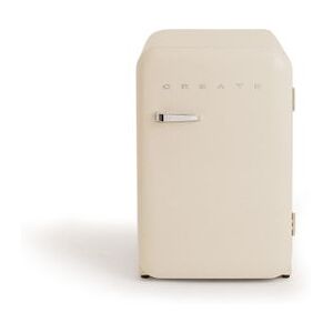 Frigorífico Retro 107l , Blanco Roto-plata, 560x540x840 Mm, Create- Retro Fridge Frigorífico Retro 107l , Blanco Roto-plata, 560x540x840 Mm, Create- Retro Fridge