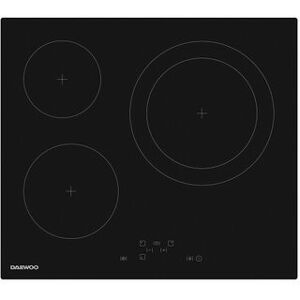 Placa Vitrocerámica 60cm 3 Zonas Daewoo Bh6vtf26bnl-es Negro, 5700w Placa Vitrocerámica 60cm 3 Zonas Daewoo Bh6vtf26bnl-es Negro, 5700w