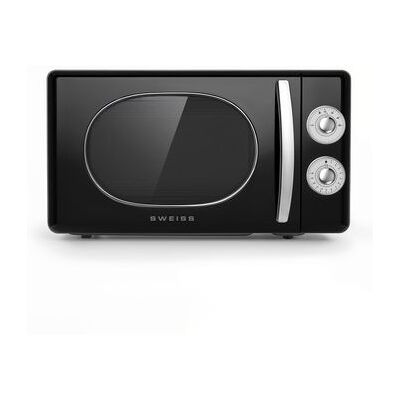 SWEISS Microondas Vintage 20l 700w Movi9 Negro SWEISS Microondas Vintage 20l 700w Movi9 Negro