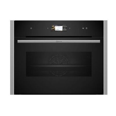 Neff Horno Combinado De Vapor Integrado 47l 60cm A+ Ecoclean Negro - C24fs31n0 Neff Horno Combinado De Vapor Integrado 47l 60cm A+ Ecoclean Negro - C24fs31n0