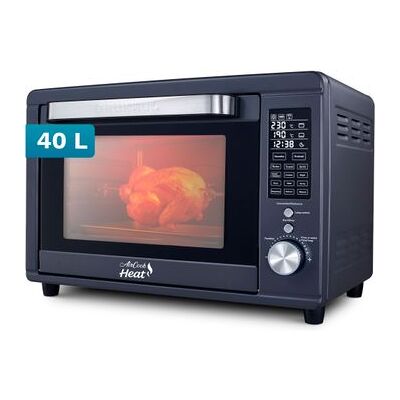 Grunkel Hr-40aircook Horno Eléctrico 40l Air Fryer 2000w 12 Programas Rustidera Integrada Convección Independiente Panel Digital Temporizador 120 Min Grunkel Hr-40aircook Horno Eléctrico 40l Air Fryer 2000w 12 Programas Rustidera Integrada Convección Independiente Panel Digital Temporizador 120 Min