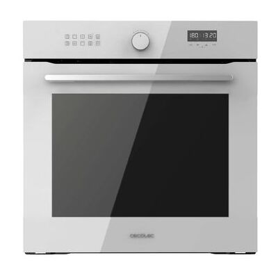 CECOTEC Horno Integrable Multifunción 60cm Bolero Hexa Af316000 Glass White A. 3400w, 81l Capacidad, 11 Funciones Con Airfryer Master, Pizza Master, Steam Asisst, Steam Easyclean, 3d Cooking, Defrost CECOTEC Horno Integrable Multifunción 60cm Bolero Hexa Af316000 Glass White A. 3400w, 81l Capacidad, 11 Funciones Con Airfryer Master, Pizza Master, Steam Asisst, Steam Easyclean, 3d Cooking, Defrost