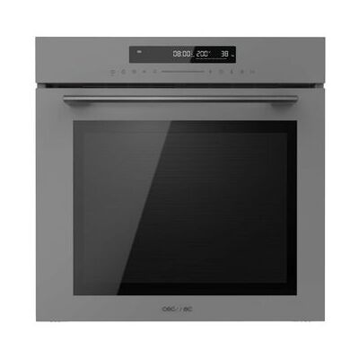 CECOTEC Horno Integrable 60cm Bolero Hexa Sm406000 Glass Grey A+. 2900w, 72l, 12 Funciones Con Steak Master, Pizza Master, Steam Assist, Steam Easyclean, Modo Eco Y Defrost, Electronic Timer CECOTEC Horno Integrable 60cm Bolero Hexa Sm406000 Glass Grey A+. 2900w, 72l, 12 Funciones Con Steak Master, Pizza Master, Steam Assist, Steam Easyclean, Modo Eco Y Defrost, Electronic Timer