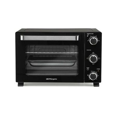 Mini Horno Orbegozo Ho282 28 L Negro Luz Interior Mini Horno Orbegozo Ho282 28 L Negro Luz Interior