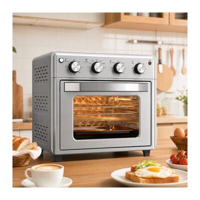 Horno Eléctrico De Sobremesa De 30l 1600w Con 7 Modos De Calor Homcom Horno Eléctrico De Sobremesa De 30l 1600w Con 7 Modos De Calor Homcom