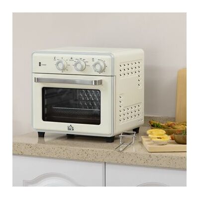 Mini Horno Eléctrico De Sobremesa Con Convección 20l 1400w Homcom Mini Horno Eléctrico De Sobremesa Con Convección 20l 1400w Homcom