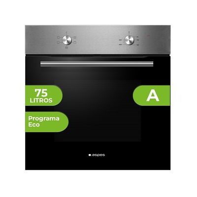 Horno Aspes, Ah4701ex, Capacidad 75 Litros, 2100 W, 4 Programas, Interior Esmaltado Horno Aspes, Ah4701ex, Capacidad 75 Litros, 2100 W, 4 Programas, Interior Esmaltado