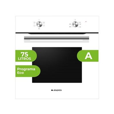 Horno Aspes, Ah4701eb, Capacidad 75 Litros, 2100 W, 4 Programas, Interior Esmaltado Horno Aspes, Ah4701eb, Capacidad 75 Litros, 2100 W, 4 Programas, Interior Esmaltado