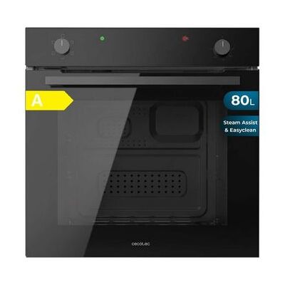 CECOTEC Horno Convencional 80l Bolero Hexa C126410 Glass Black A CECOTEC Horno Convencional 80l Bolero Hexa C126410 Glass Black A