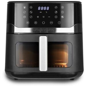 Arthur Martin Freidora De Aire Negra De 10 Litros Y 1800 W - Ampaf1800 Arthur Martin Freidora De Aire Negra De 10 Litros Y 1800 W - Ampaf1800