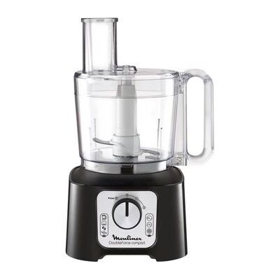 Moulinex Fp546811 Robot Multifunción Compacto Double Force + 9 Accesorios - Negro / Gris Oscuro Moulinex Fp546811 Robot Multifunción Compacto Double Force + 9 Accesorios - Negro / Gris Oscuro