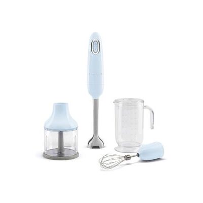Smeg Hand Blender With Accesories 50´style Blue Pastel Hbf03pbeu Smeg Hand Blender With Accesories 50´style Blue Pastel Hbf03pbeu