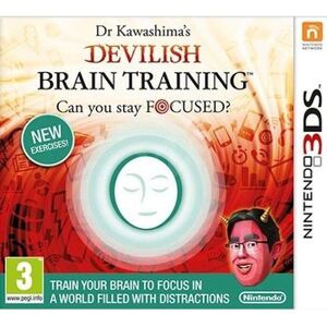 Dr Kawashima’s Devilish Brain Training: Can You Stay Focused? Juego Para Nintendo 3ds Dr Kawashima’s Devilish Brain Training: Can You Stay Focused? Juego Para Nintendo 3ds