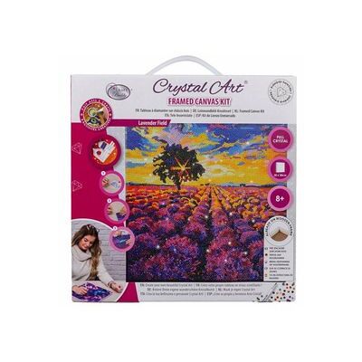 Craft Buddy Campo de Lavanda Juego de Pintura de Diamantes - Kit de Pintura de Diamantes Craft Buddy Campo de Lavanda Juego de Pintura de Diamantes - Kit de Pintura de Diamantes