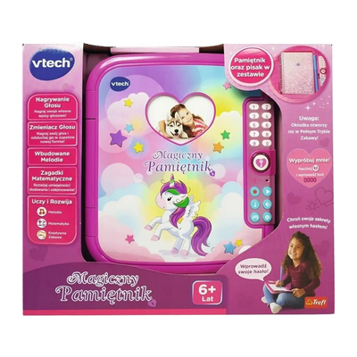 Vtech Diario Mágico En Caja Vtech 61243 P6 Vtech Diario Mágico En Caja Vtech 61243 P6