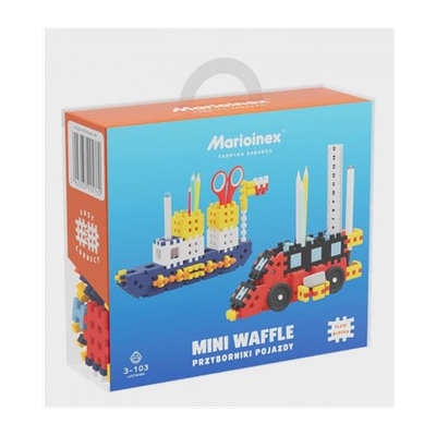 Marioinex Mini Waffle - Bloques de construcción vehículo 140 pcs Marioinex Mini Waffle - Bloques de construcción vehículo 140 pcs