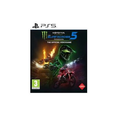 MILESTONE SRL Milestone Monster Energy Supercross 5 Estándar Alemán, Inglés, Español, Francés, Italiano, Por-bra Playstation 5 MILESTONE SRL Milestone Monster Energy Supercross 5 Estándar Alemán, Inglés, Español, Francés, Italiano, Por-bra Playstation 5