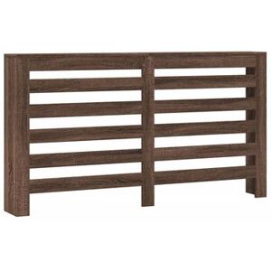 Cubierta De Radiador Madera Ingeniería Marrón Roble 149x20x82cm Vidaxl Cubierta De Radiador Madera Ingeniería Marrón Roble 149x20x82cm Vidaxl