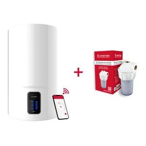 Termo Eléctrico, Ariston, Lydos Wifi 80 Litros + Filtro Antical, Clase Energetica B Termo Eléctrico, Ariston, Lydos Wifi 80 Litros + Filtro Antical, Clase Energetica B