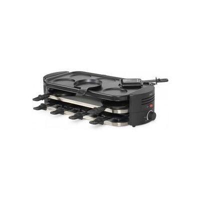 Livoo Parrilla Raclette Para 8 Personas, 1600 W, Negra - Doc337 Livoo Parrilla Raclette Para 8 Personas, 1600 W, Negra - Doc337