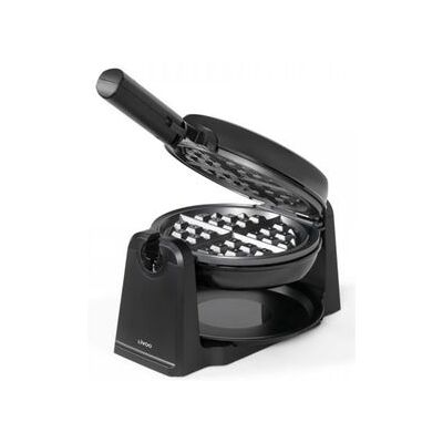 Livoo Máquina Para Hacer Gofres Giratoria Negra De 1000 W - Dop252 Livoo Máquina Para Hacer Gofres Giratoria Negra De 1000 W - Dop252