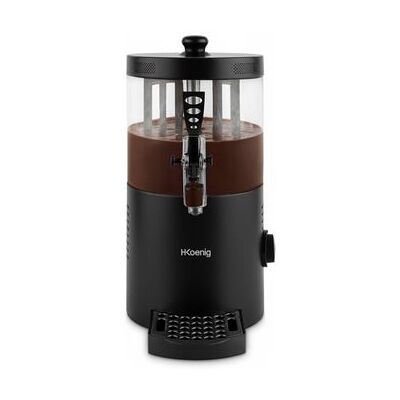 H.Koenig Dispensador De Chocolate Caliente, 3 L, 1200 W, Negro H.Koenig Dispensador De Chocolate Caliente, 3 L, 1200 W, Negro