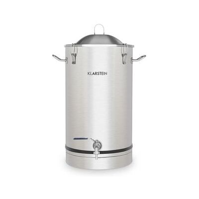 Fermentador De Cerveza Klarstein Maischfest Fermenter 30 Plata Fermentador De Cerveza Klarstein Maischfest Fermenter 30 Plata
