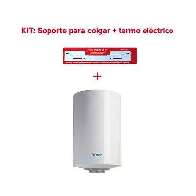 Calentador eléctrico Regent 80l con titanio - Instalación vertical Calentador eléctrico Regent 80l con titanio - Instalación vertical