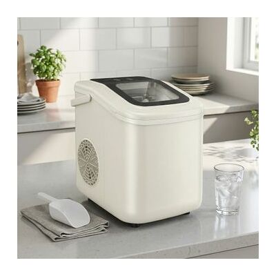 Máquina De Hielo Portátil Autolimpiante 12 Kg/24h Homcom Máquina De Hielo Portátil Autolimpiante 12 Kg/24h Homcom