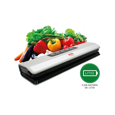 Alfa Envasadora Al Vacío Portátil Con Batería De Litio Vac&go Con Carga Por Cable Usb-c Alfa Envasadora Al Vacío Portátil Con Batería De Litio Vac&go Con Carga Por Cable Usb-c