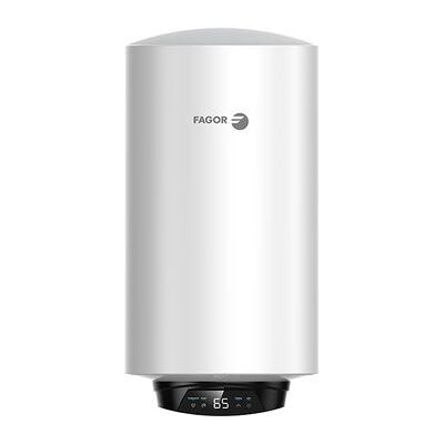 Termo Agua Caliente 100 Litros Vertical Fagor Cb-100 Eco Dw Ae 1500w, 7tefa0027, Digital, Anodo Electrónico, Wifi, 100cm, X 45cm, X 48cm, Blanco Termo Agua Caliente 100 Litros Vertical Fagor Cb-100 Eco Dw Ae 1500w, 7tefa0027, Digital, Anodo Electrónico, Wifi, 100cm, X 45cm, X 48cm, Blanco