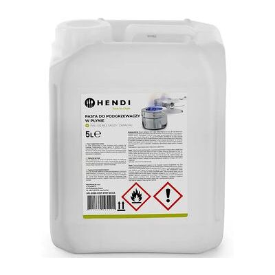 Pasta Para Calentar Alimentos - Etanol 5 L - Hendi 195505 Pasta Para Calentar Alimentos - Etanol 5 L - Hendi 195505