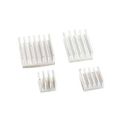 Conjunto De Disipadores De Calor Raspberry Pi 4 Aluminio Conjunto De Disipadores De Calor Raspberry Pi 4 Aluminio