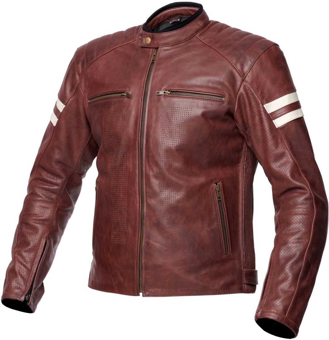 Chaqueta de cuero para moto SPYKE MILANO MAN 2.0 Talla 46