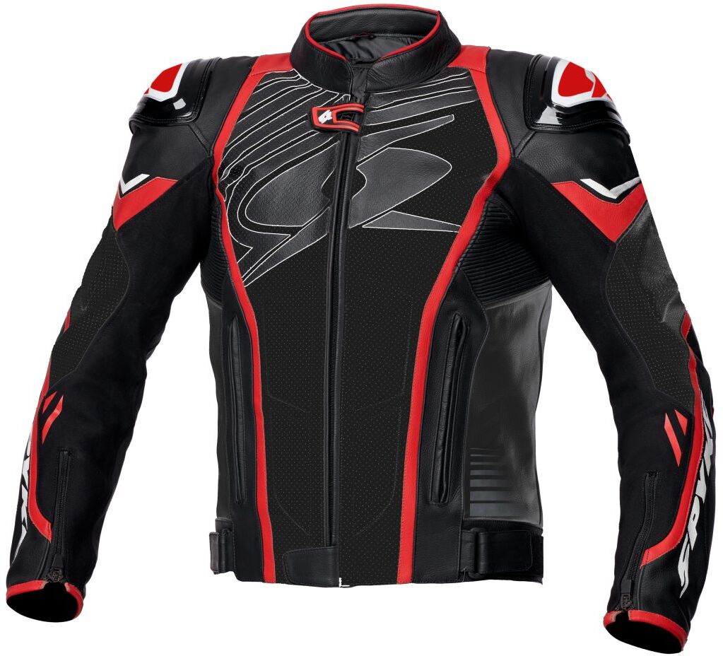 Chaqueta de cuero para moto SPYKE ARAGON EVO Talla 50