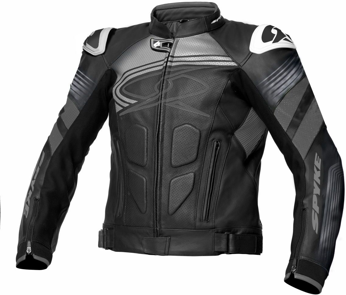 Chaqueta de cuero para moto SPYKE ESTORIL EVO Talla 52