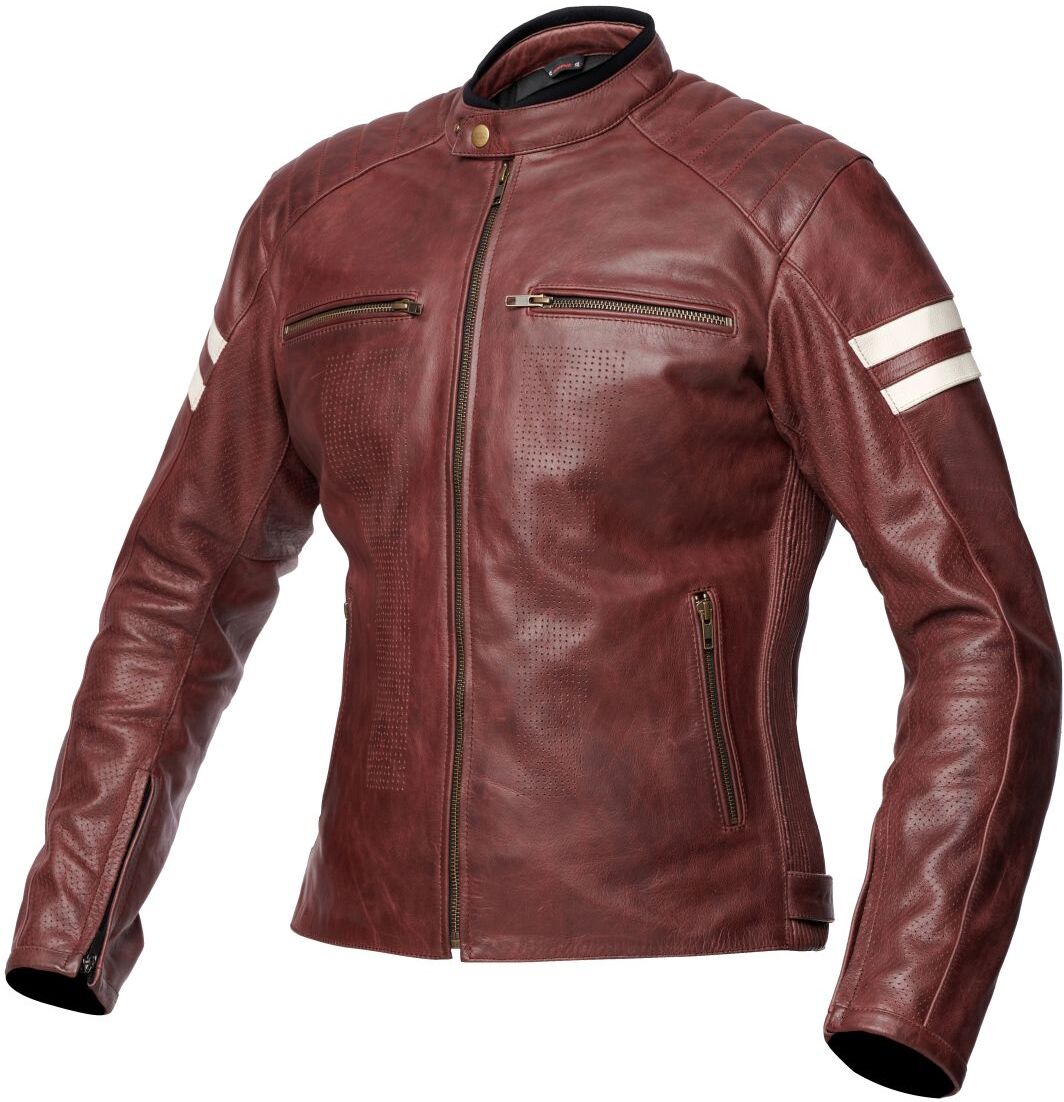 Chaqueta de cuero para moto SPYKE MILANO LADY 2.0 Talla 48