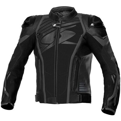 Chaqueta de cuero para moto SPYKE ARAGON EVO Talla 54 Chaqueta de cuero para moto SPYKE ARAGON EVO Talla 54