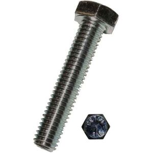 Tornillos de cabeza hexagonal galvanizados DRESSELHAUS 0222/001/74 10X40