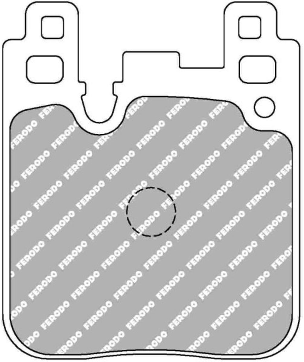 Juego de pastillas de freno FERODO FCP4663H