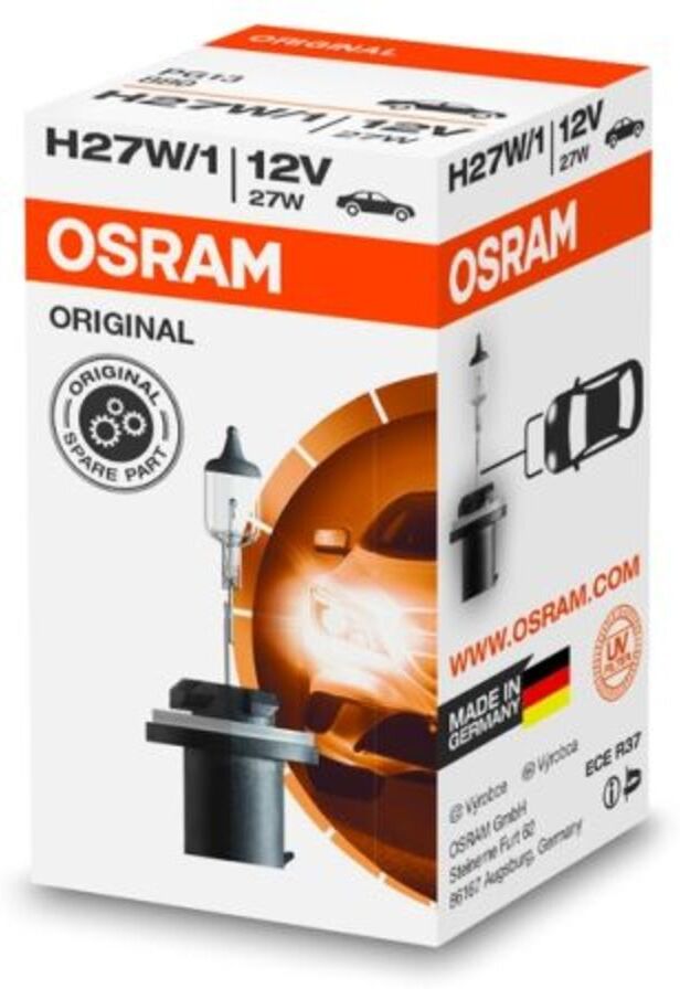 Lámpara incandescente halógena OSRAM H27W/1 Standard 12V, 27W