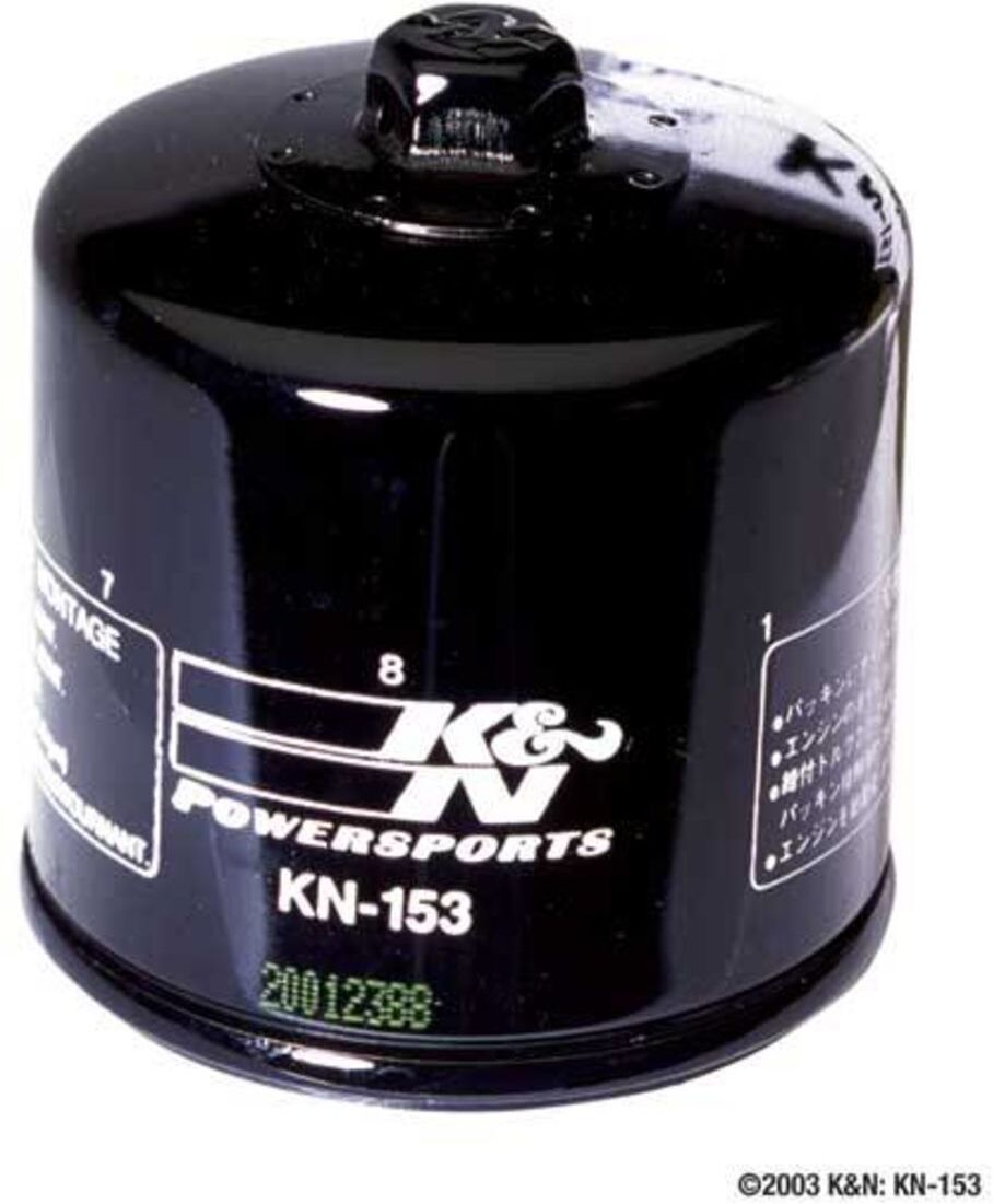 K&N Filtro de aceite KN KN-153